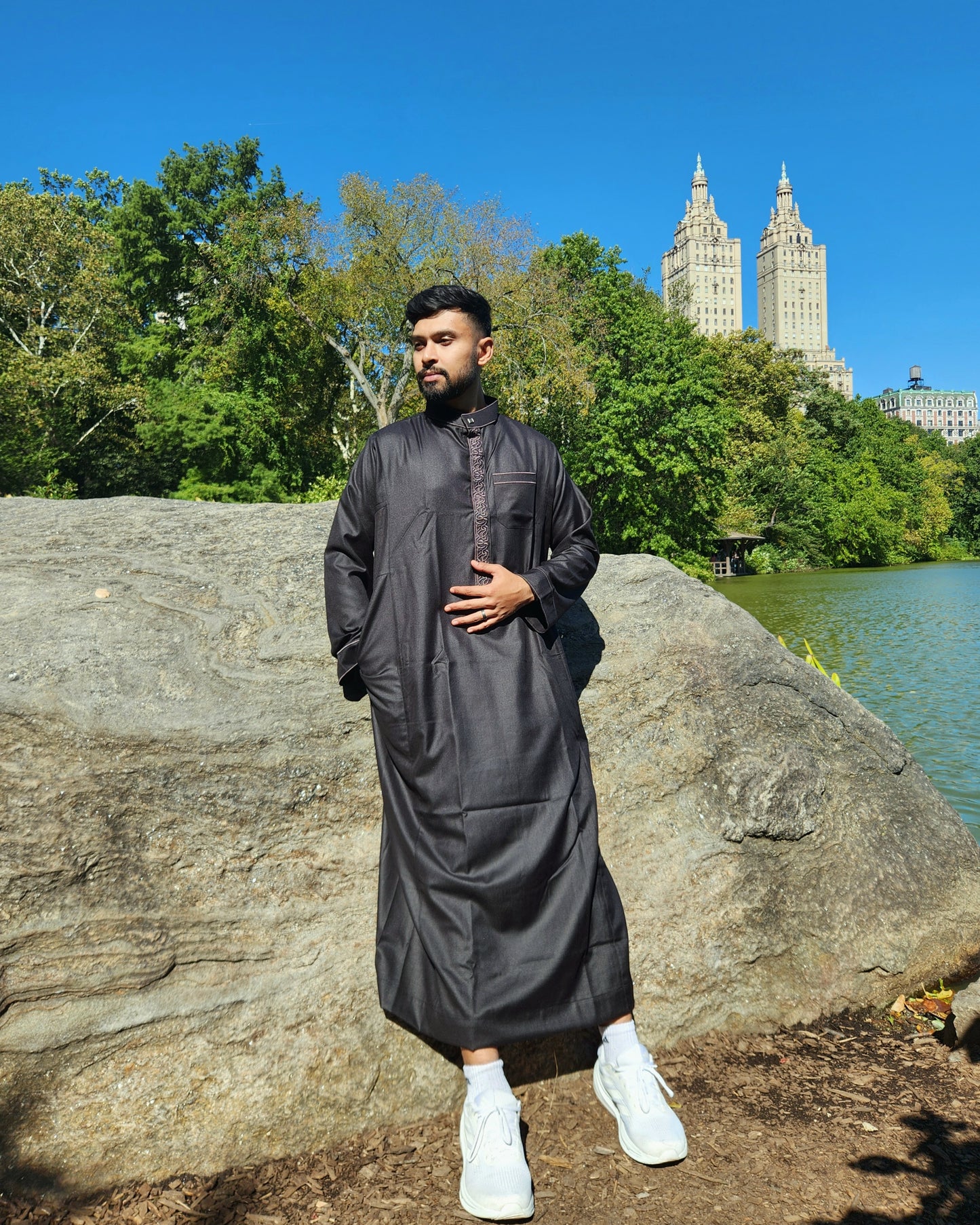 thobe - kalo (black)