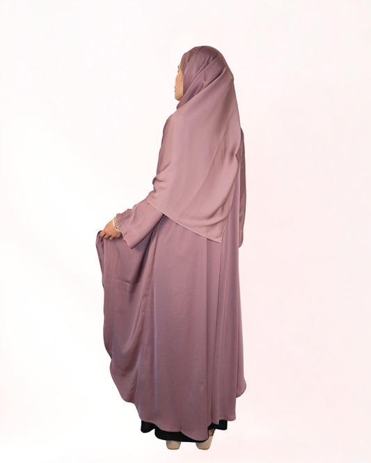 butterfly kaftan & hijab set - mauve