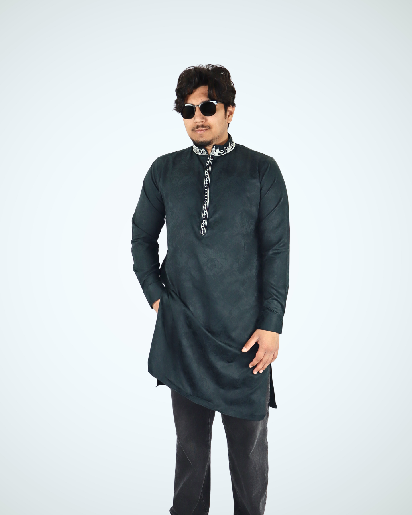 NYC Skyline Panjabi/Kurta - Times Square