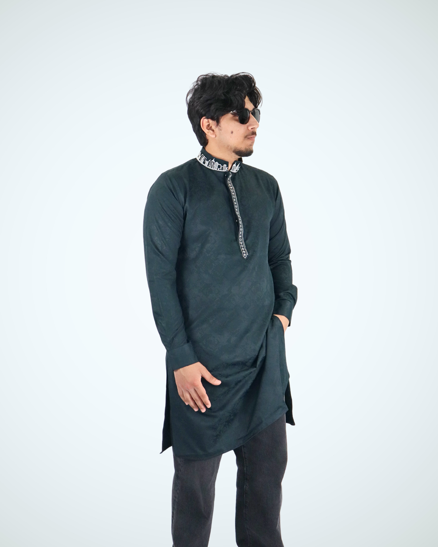 NYC Skyline Panjabi/Kurta - Times Square