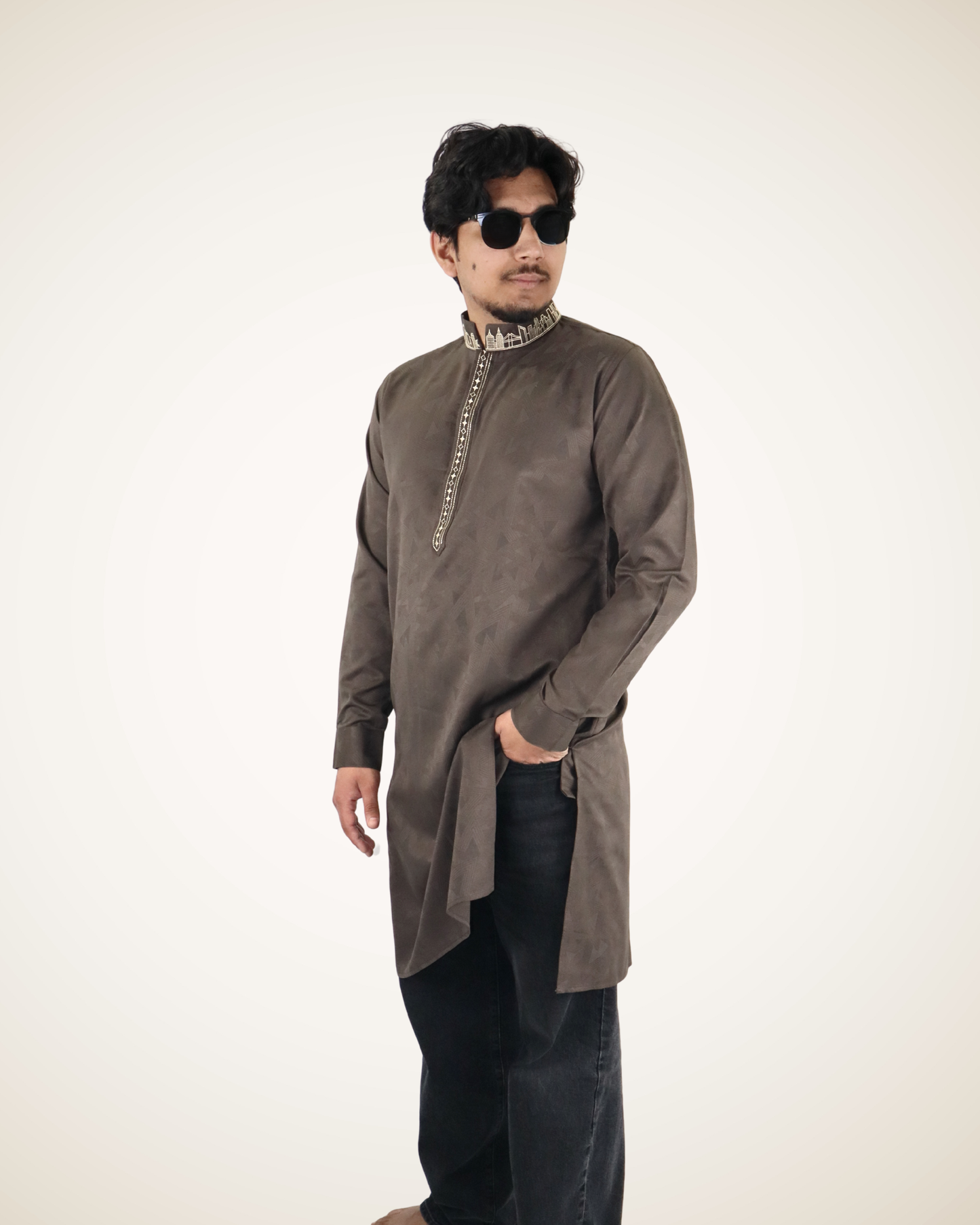 NYC Skyline Panjabi/Kurta - Queensboro