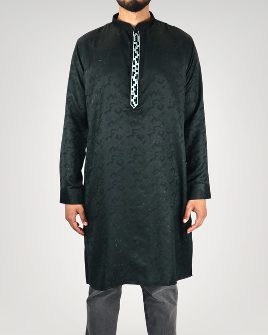 Panjabi/Kurta - Midnight Mosaic