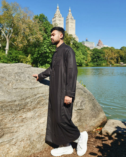 thobe - kalo (black)