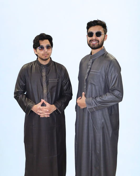 thobe - ashar (grey)
