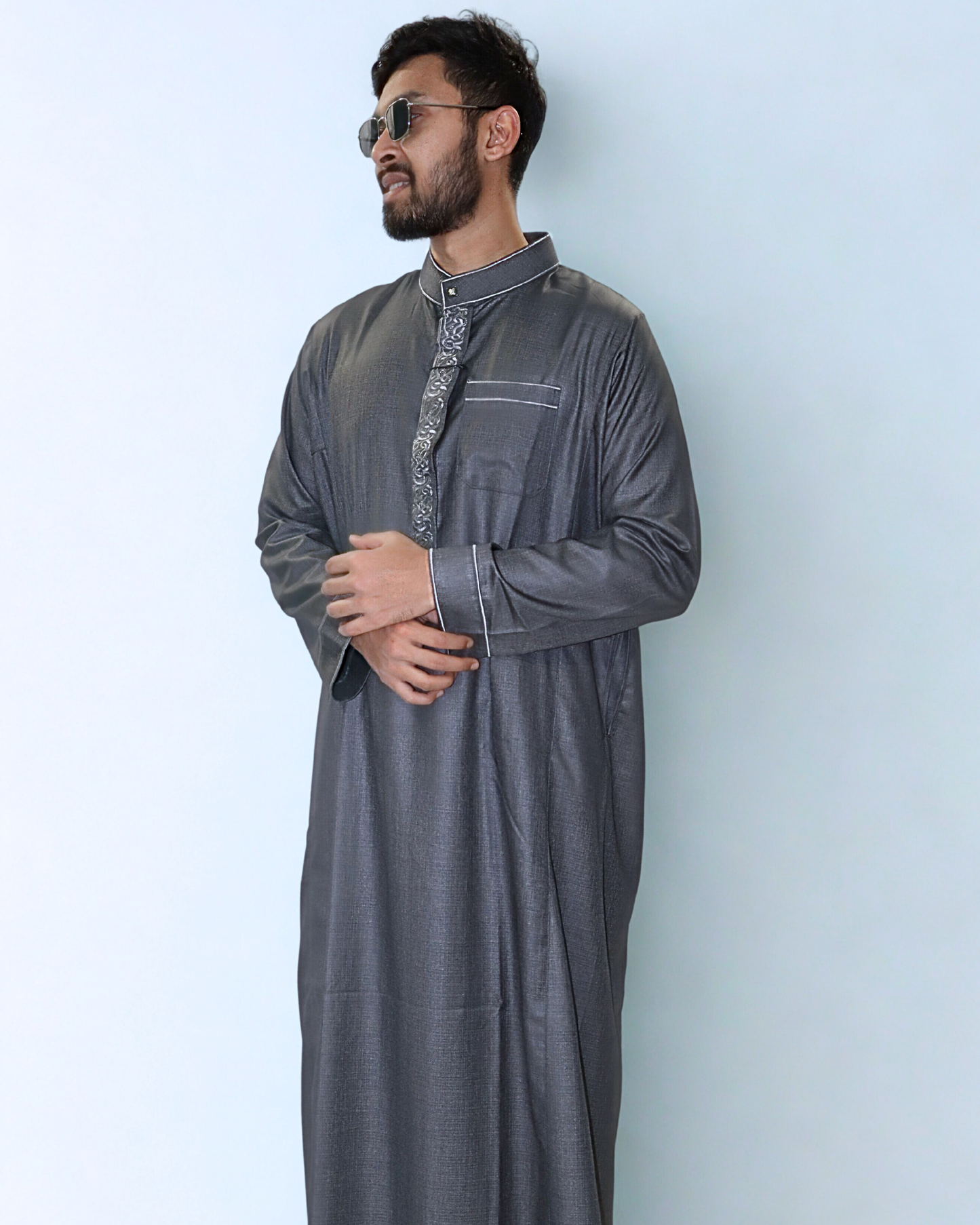 thobe - ashar (grey)