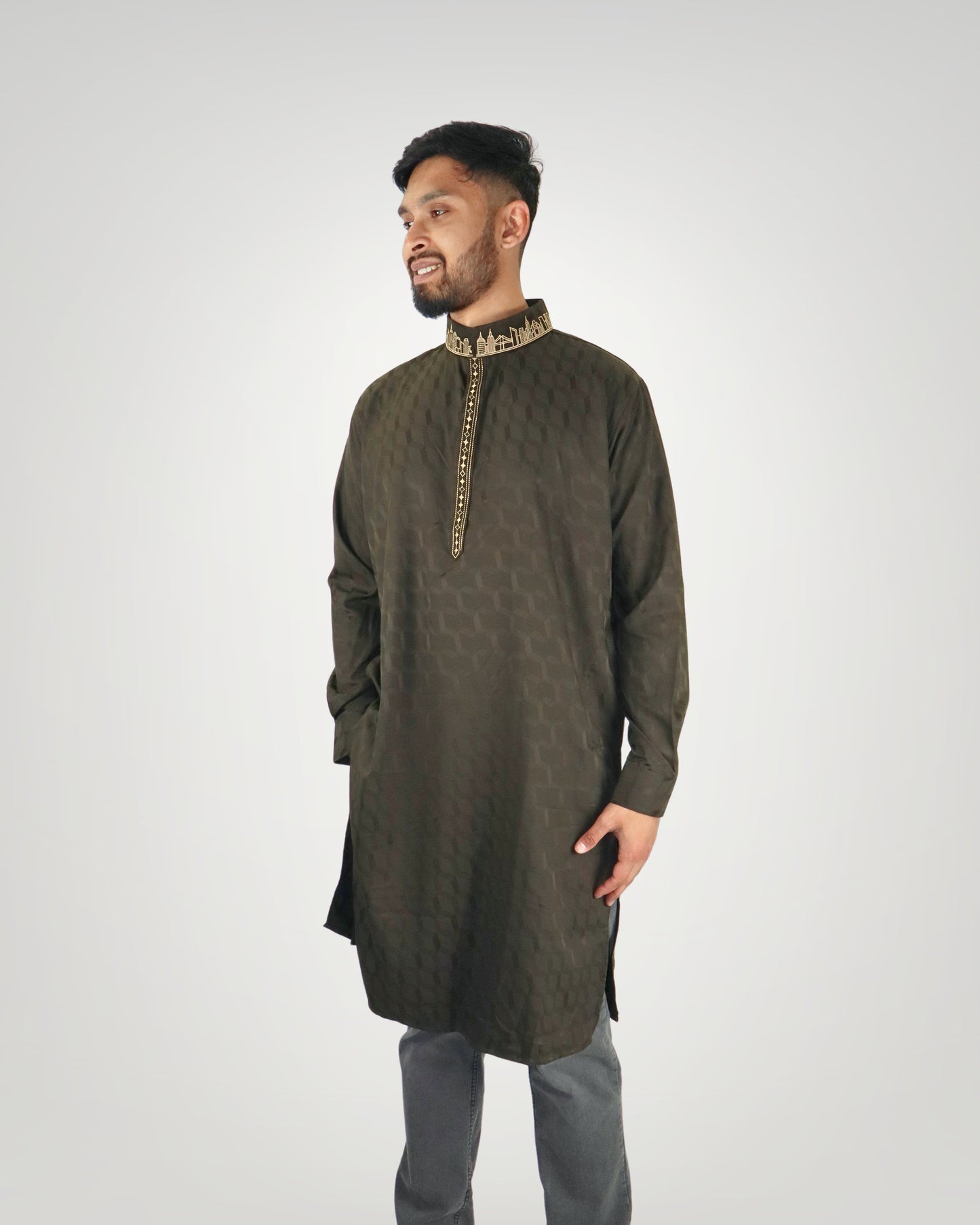 NYC Skyline Panjabi/Kurta - Greenpoint