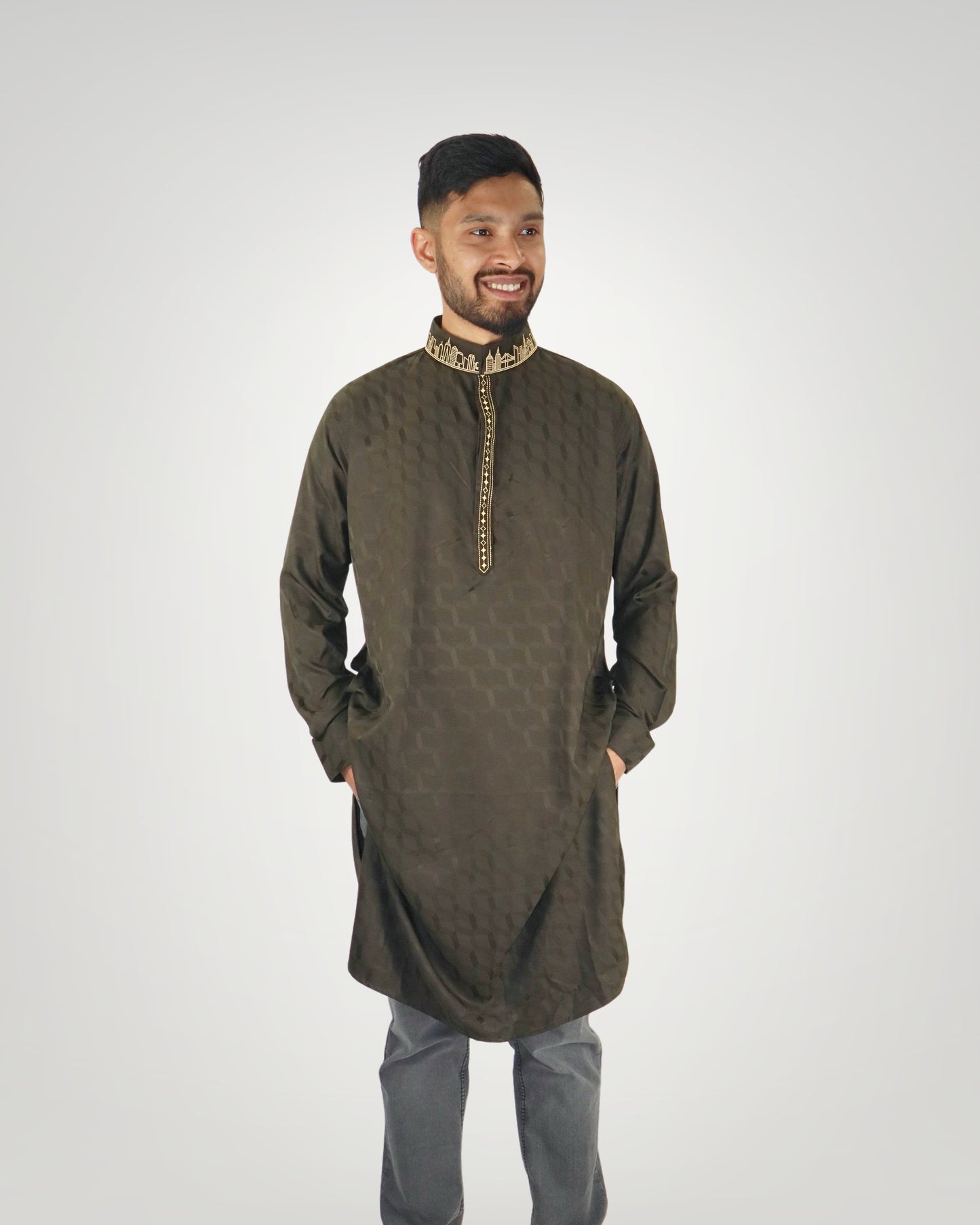 NYC Skyline Panjabi/Kurta - Greenpoint