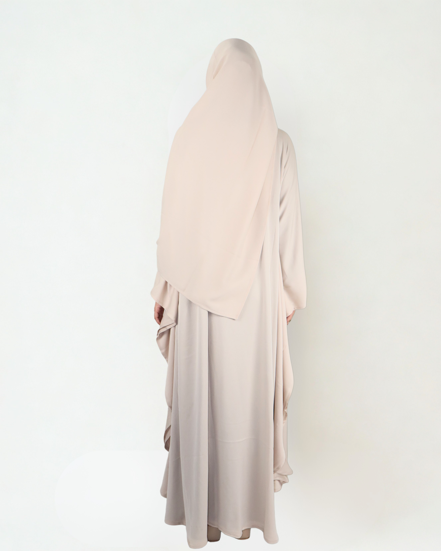 butterfly kaftan & hijab Set - vanilla