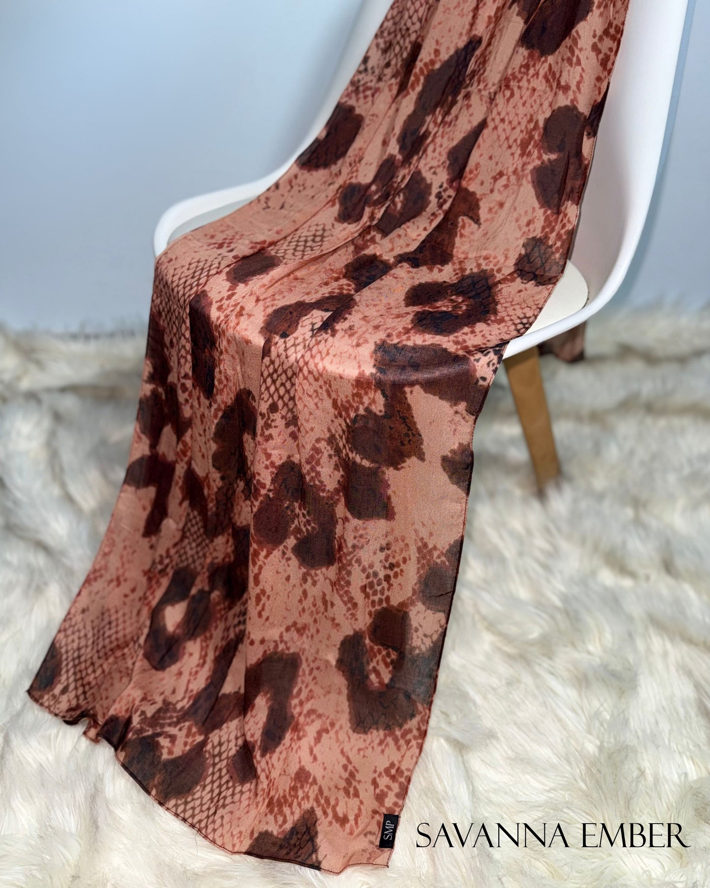 printed modal - savanna ember