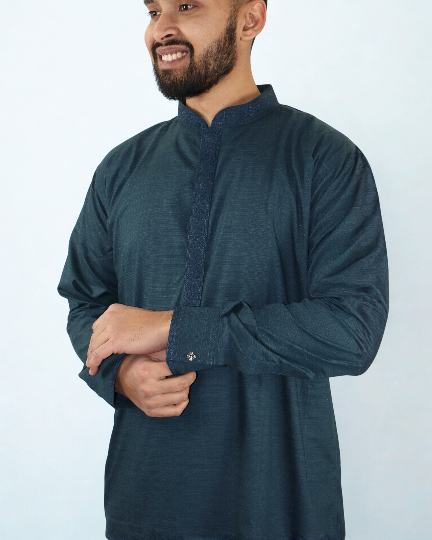 Panjabi/Kurta - Midnight Teal