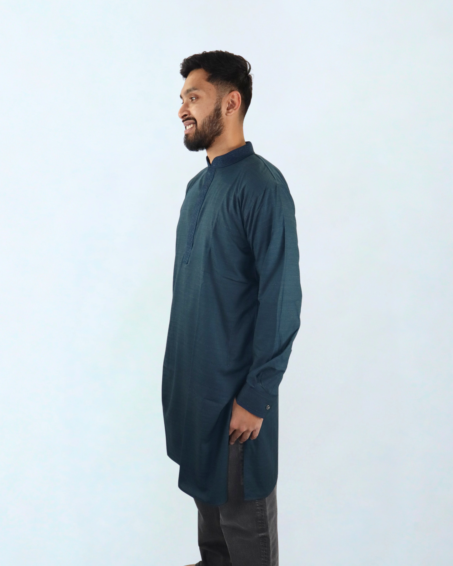 Panjabi/Kurta - Midnight Teal