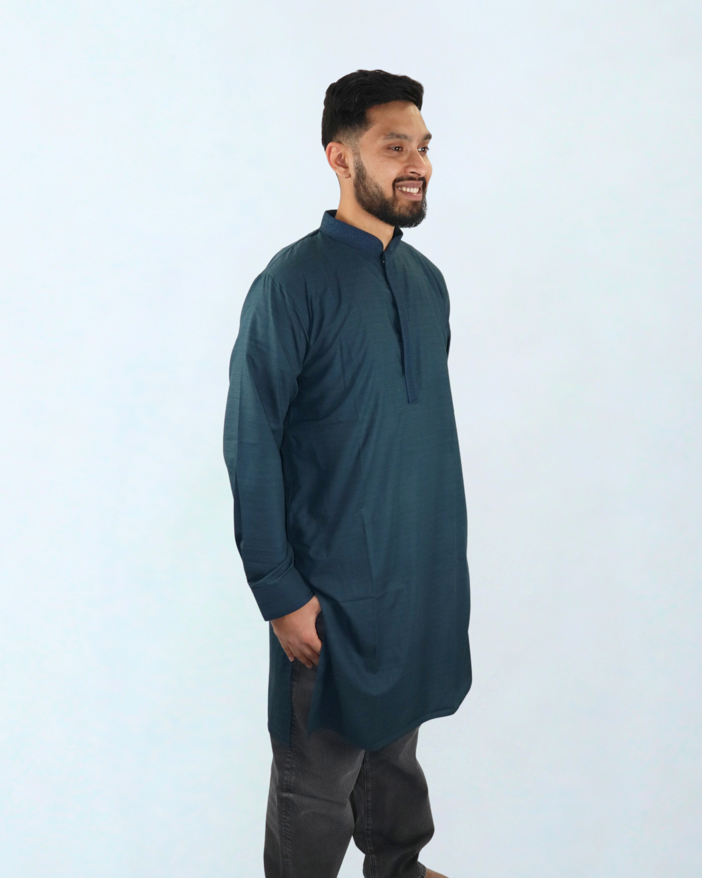 Panjabi/Kurta - Midnight Teal
