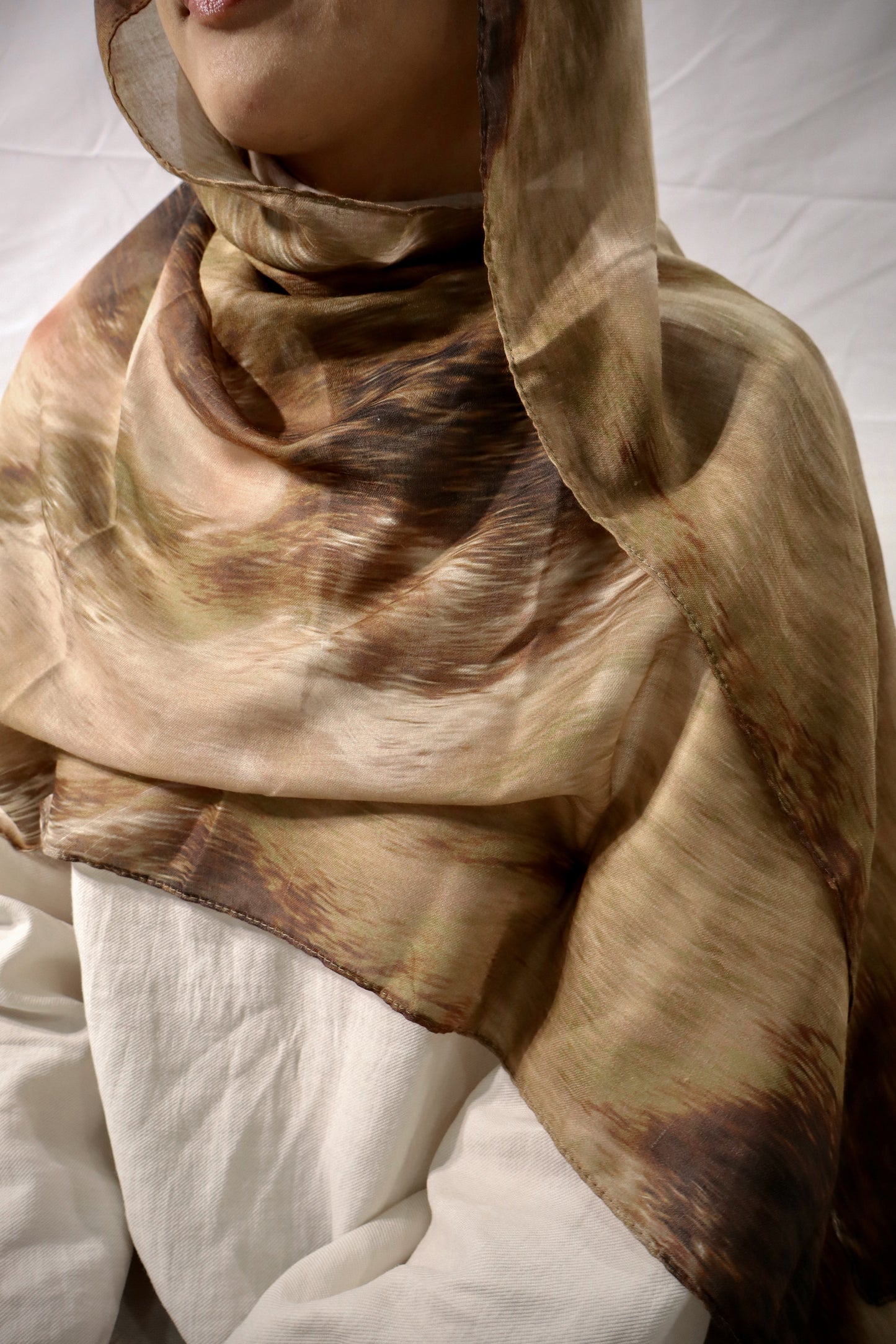 modal print hijab - sienna